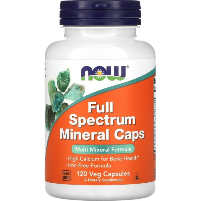 Минеральный комплекс NOW FOODS FULL SPEKTRUM MINERALS, 120 капсул NS1544